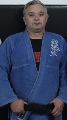 Professor Luciano de kimono