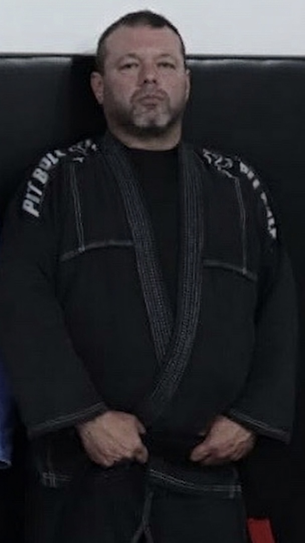 Professor Marcio de kimono